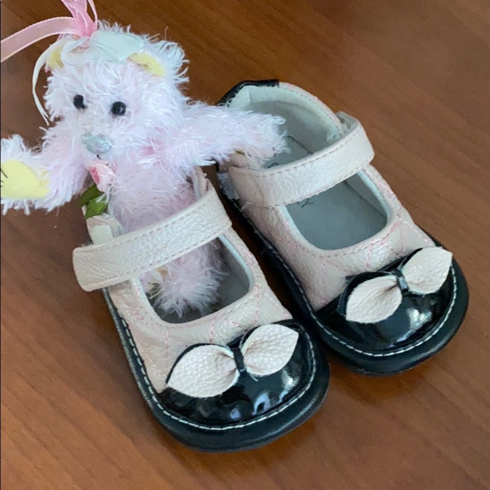 Baby girl Jack and Lily leather shoes